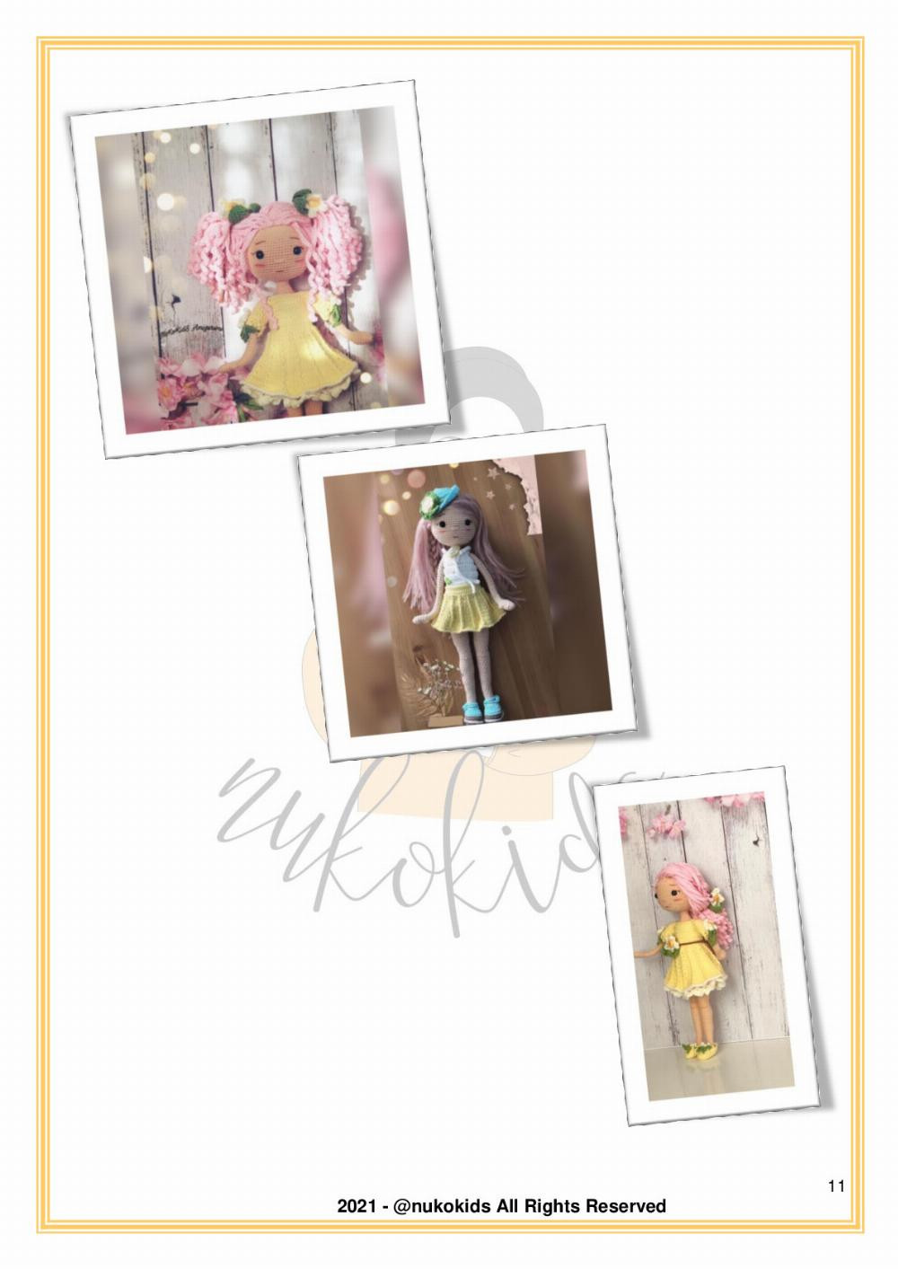 LİMONİÇE LEMON GIRL VE LEMON FLOWER PATTERNS