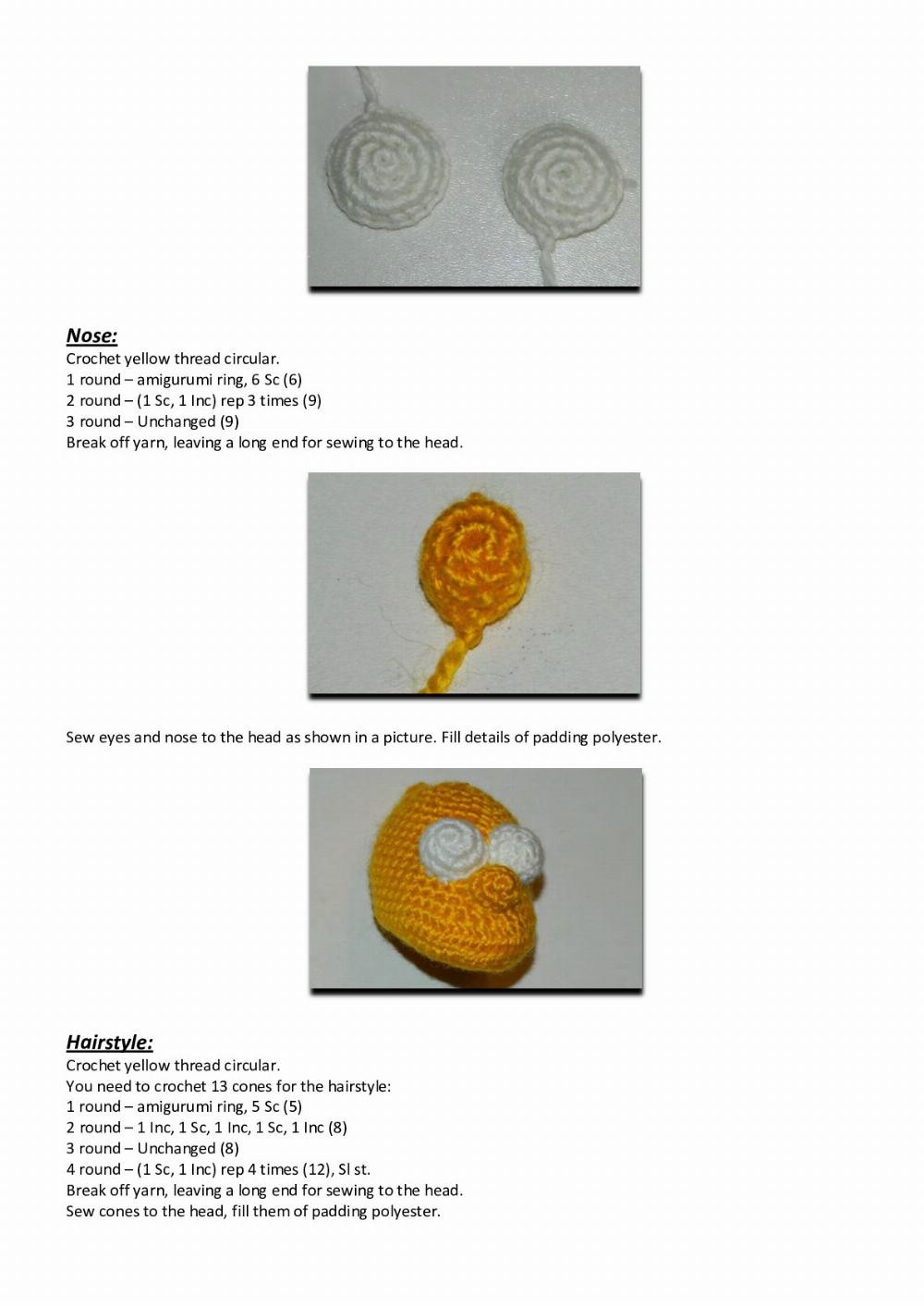 Lisa Simpson. Crochet Pattern.