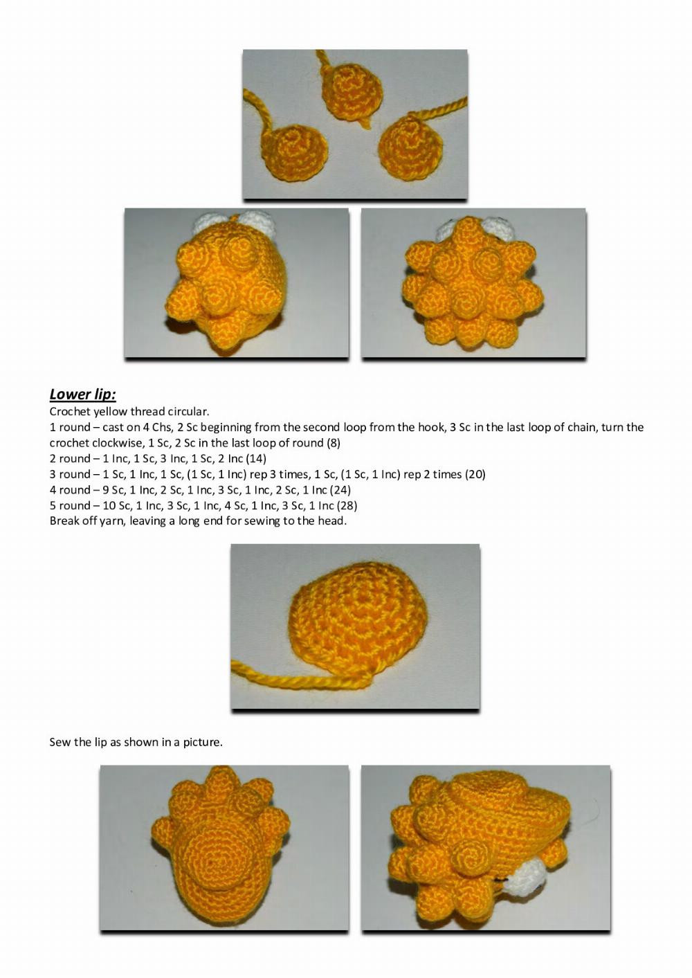 Lisa Simpson. Crochet Pattern.