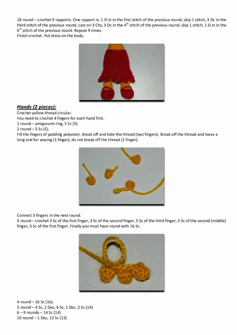 Lisa Simpson. Crochet Pattern.