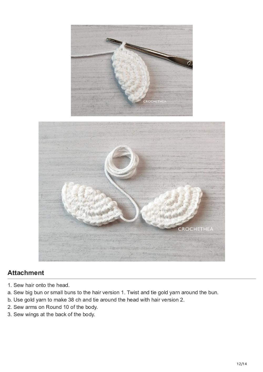 Little Angels Amigurumi crochet pattern