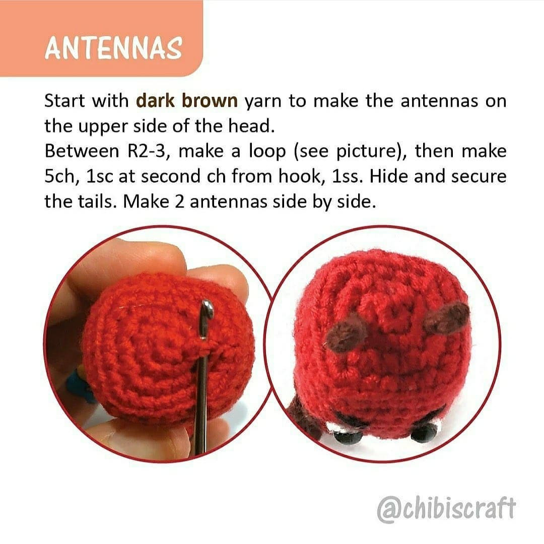 little ant free amigurumi pattern now sewing at all