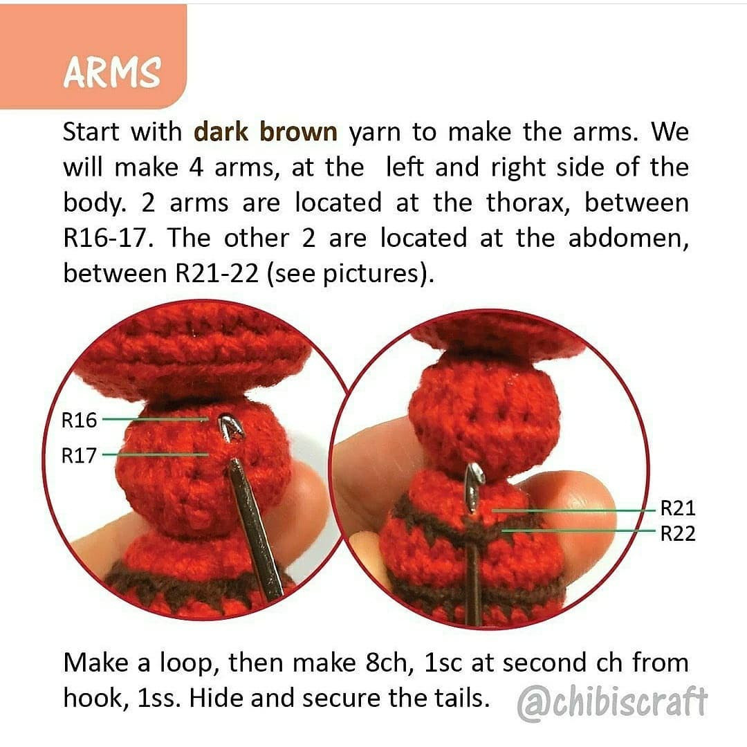 little ant free amigurumi pattern now sewing at all