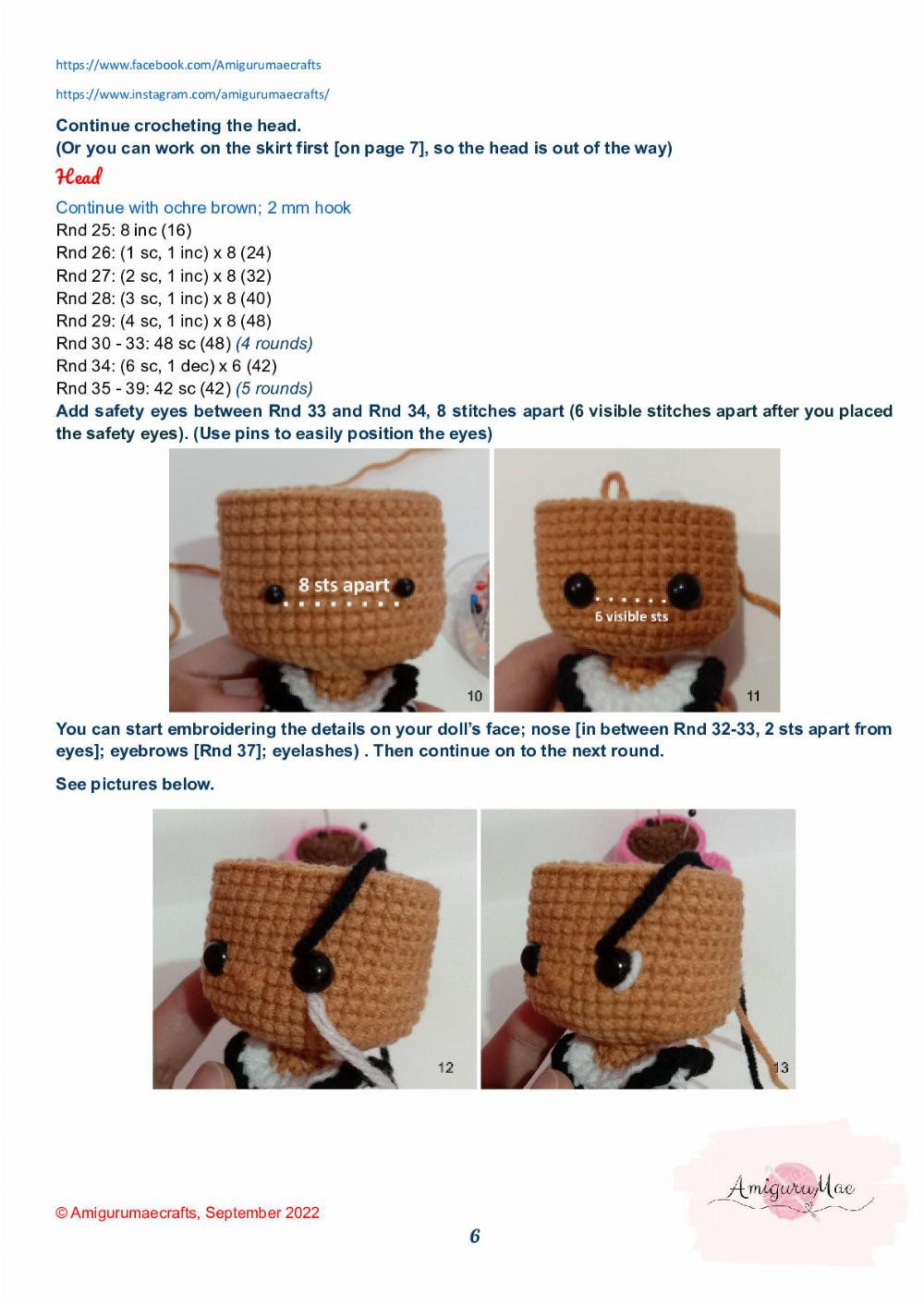 Little Mirabel Amigurumi crochet Pattern