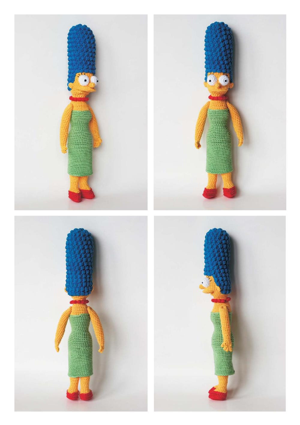 Marge Simpson crochet pattern