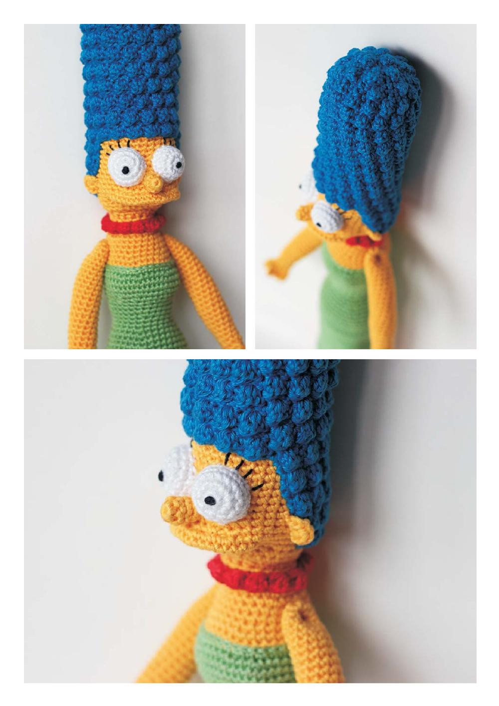 Marge Simpson crochet pattern