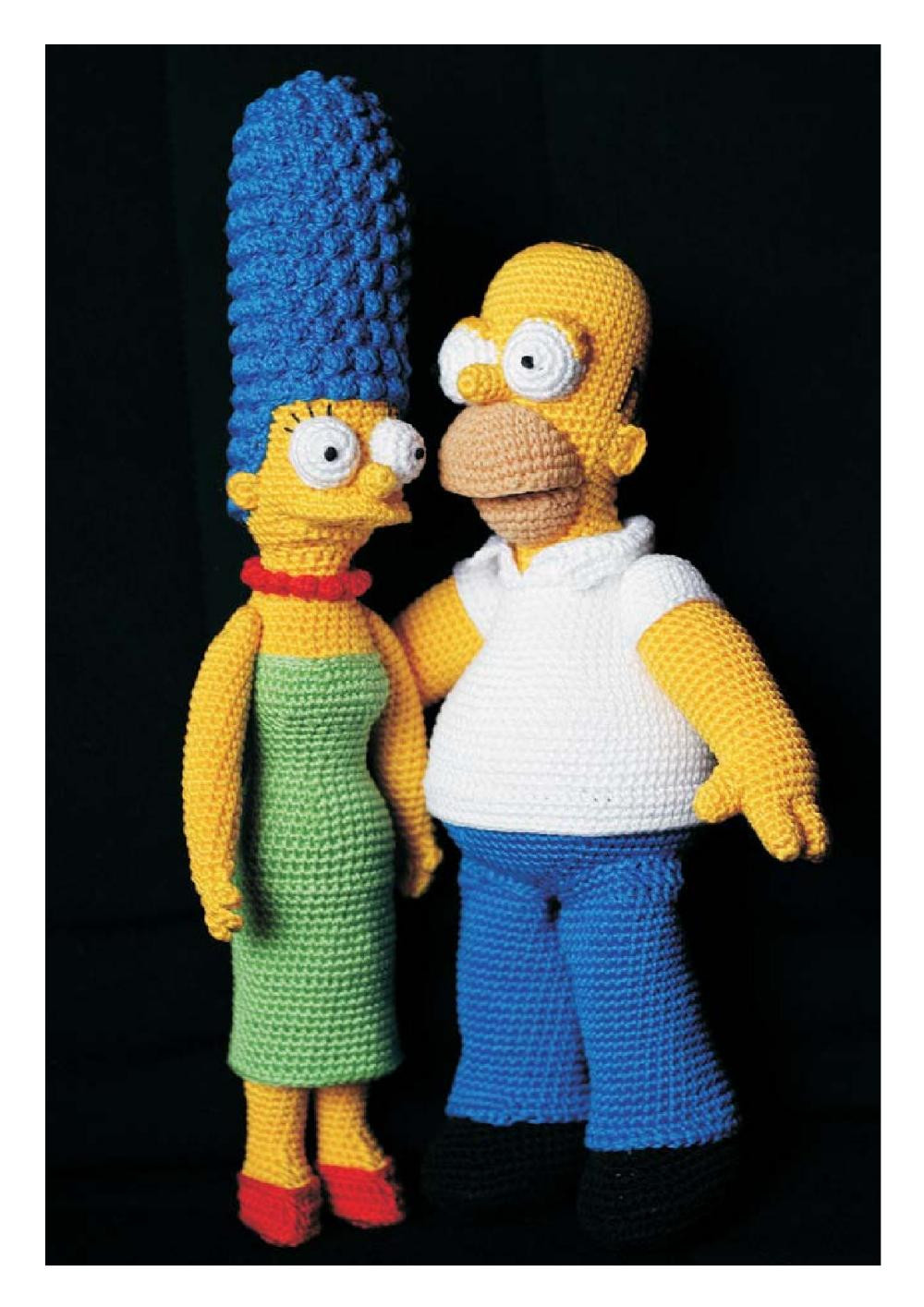 Marge Simpson crochet pattern