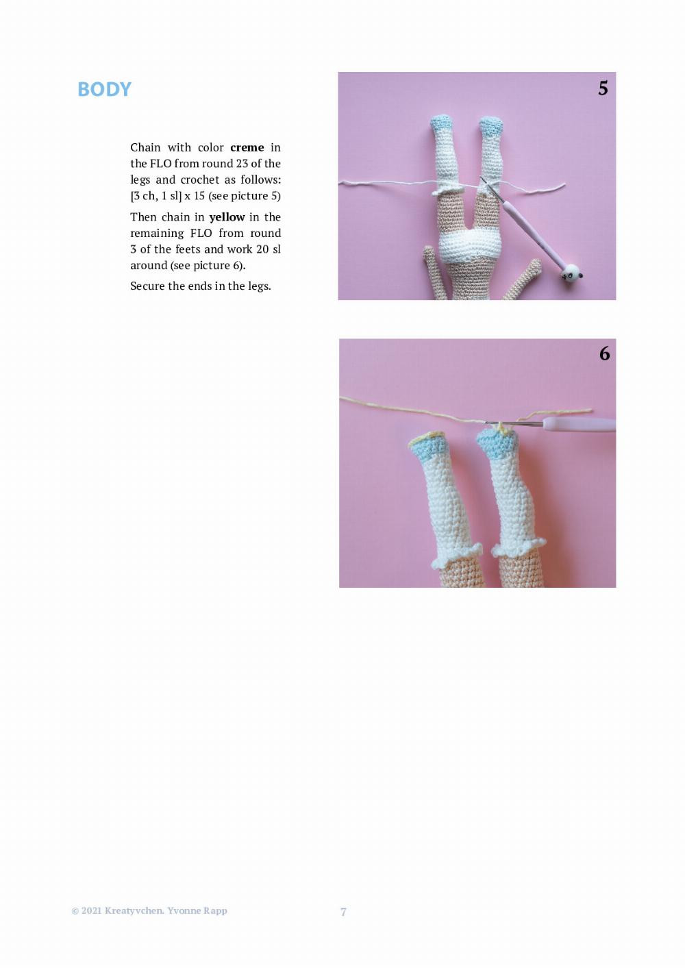 Marsha & Unicorn crochet pattern