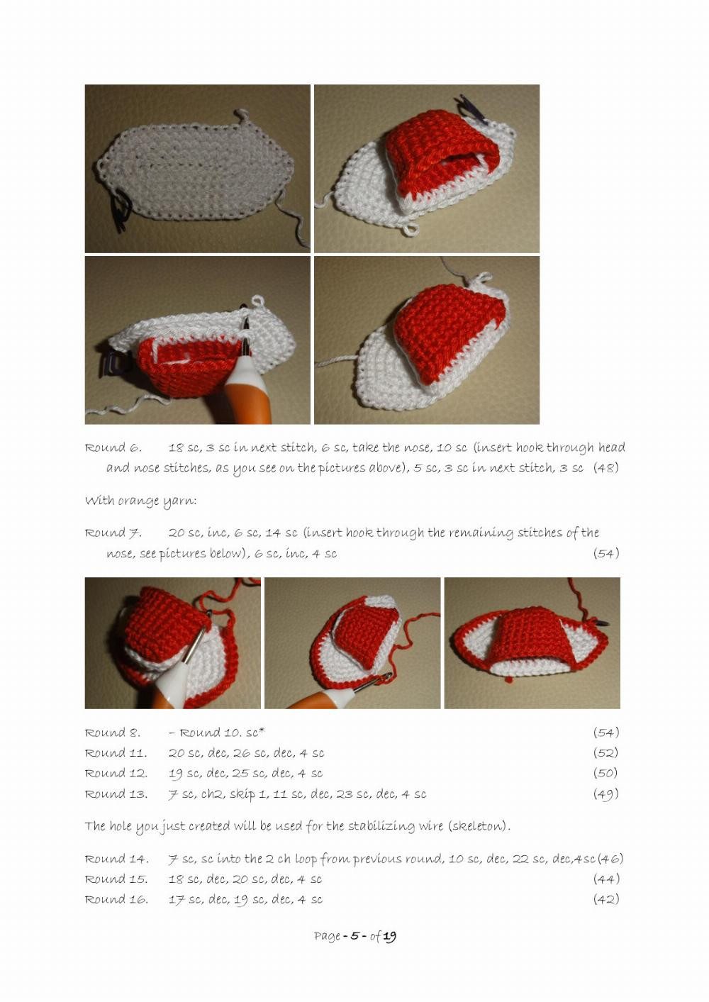 max the fox ildikko crochet pattern