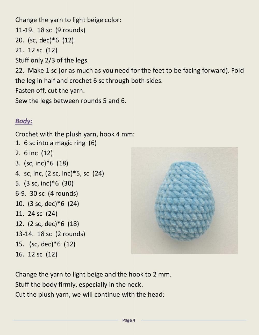 MEEMI THE SWEETEST SHEEP Crochet toy pattern