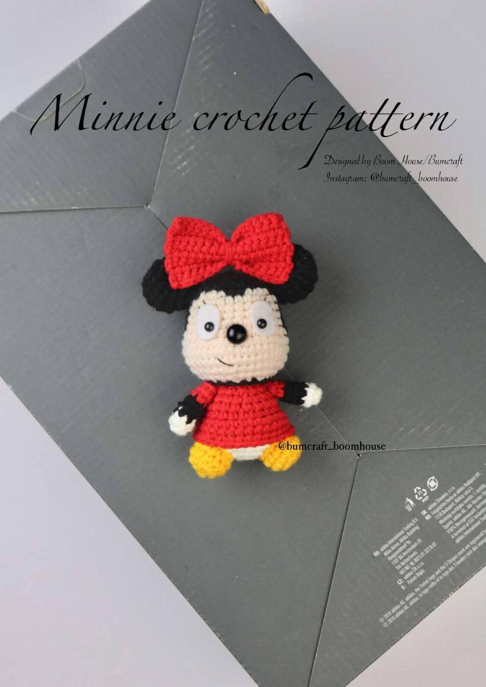 Mickey & friends crochet pattern