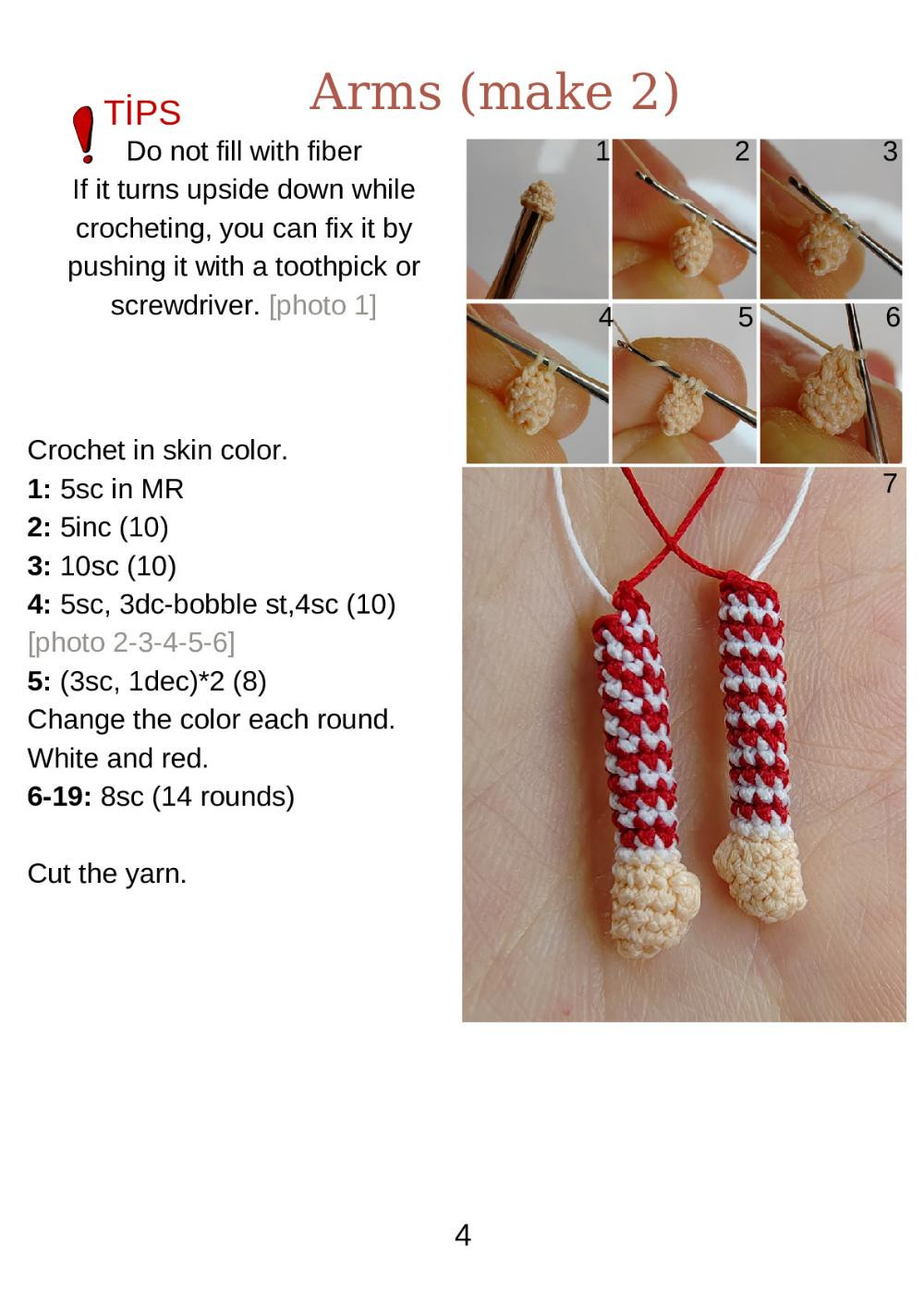 MİNİATURE ELF crochet pattern