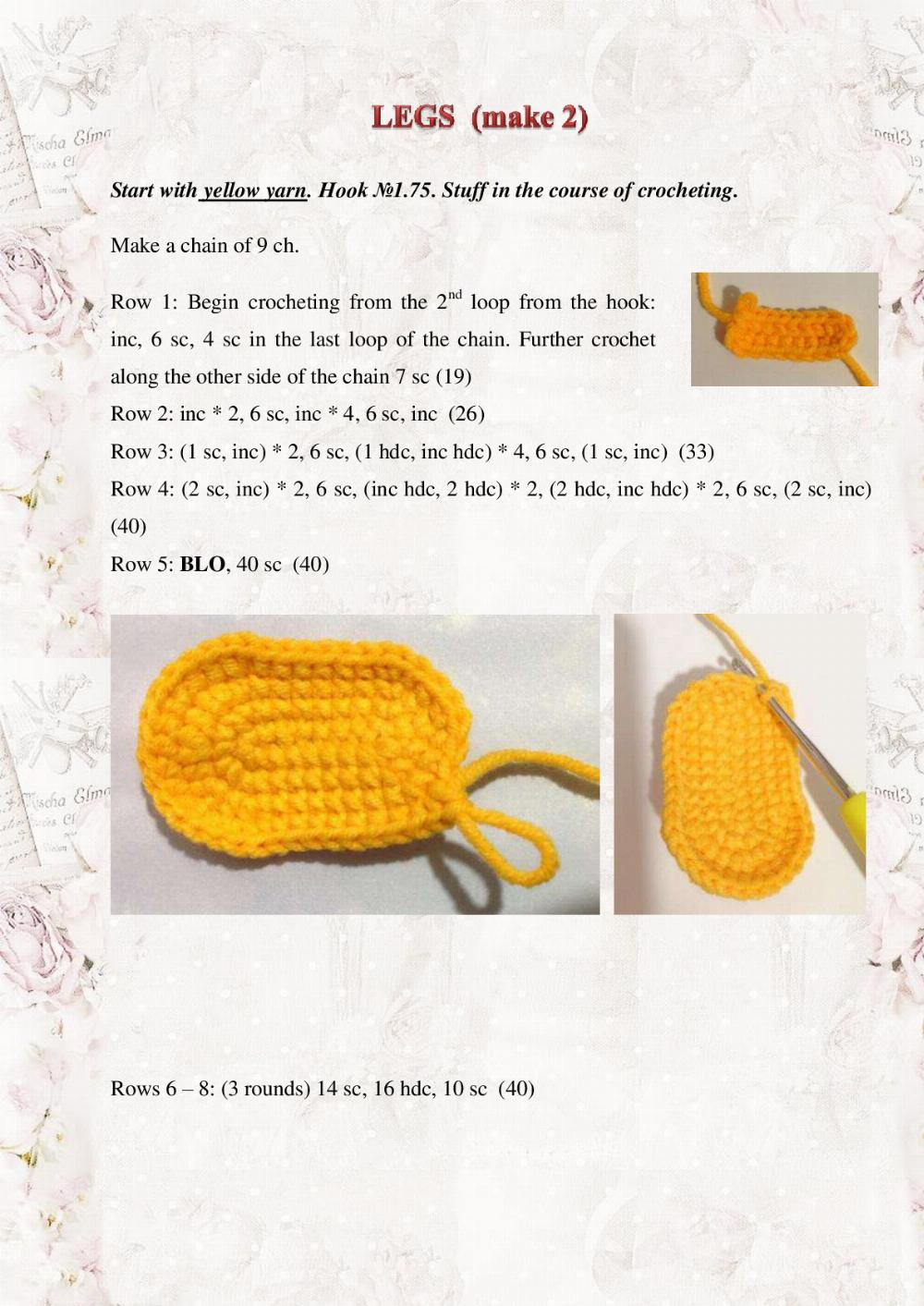 minnie mouse crochet pattern