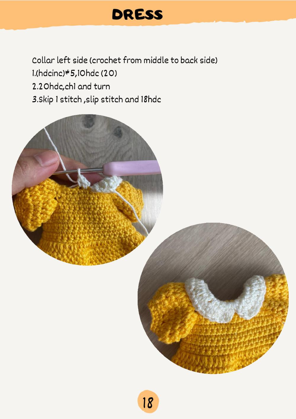 MOMO DOLL crochet PATTERN