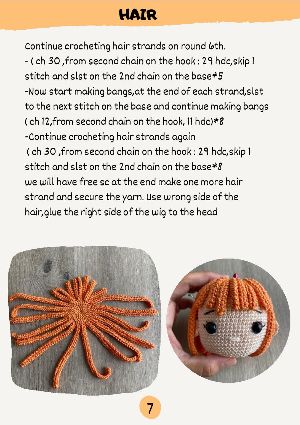 MOMO DOLL crochet PATTERN