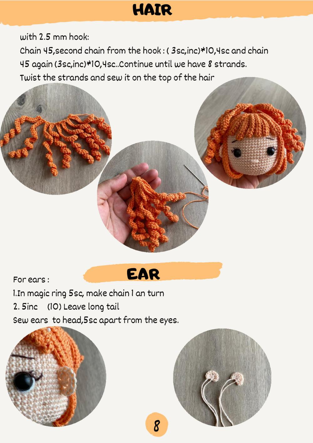 MOMO DOLL crochet PATTERN