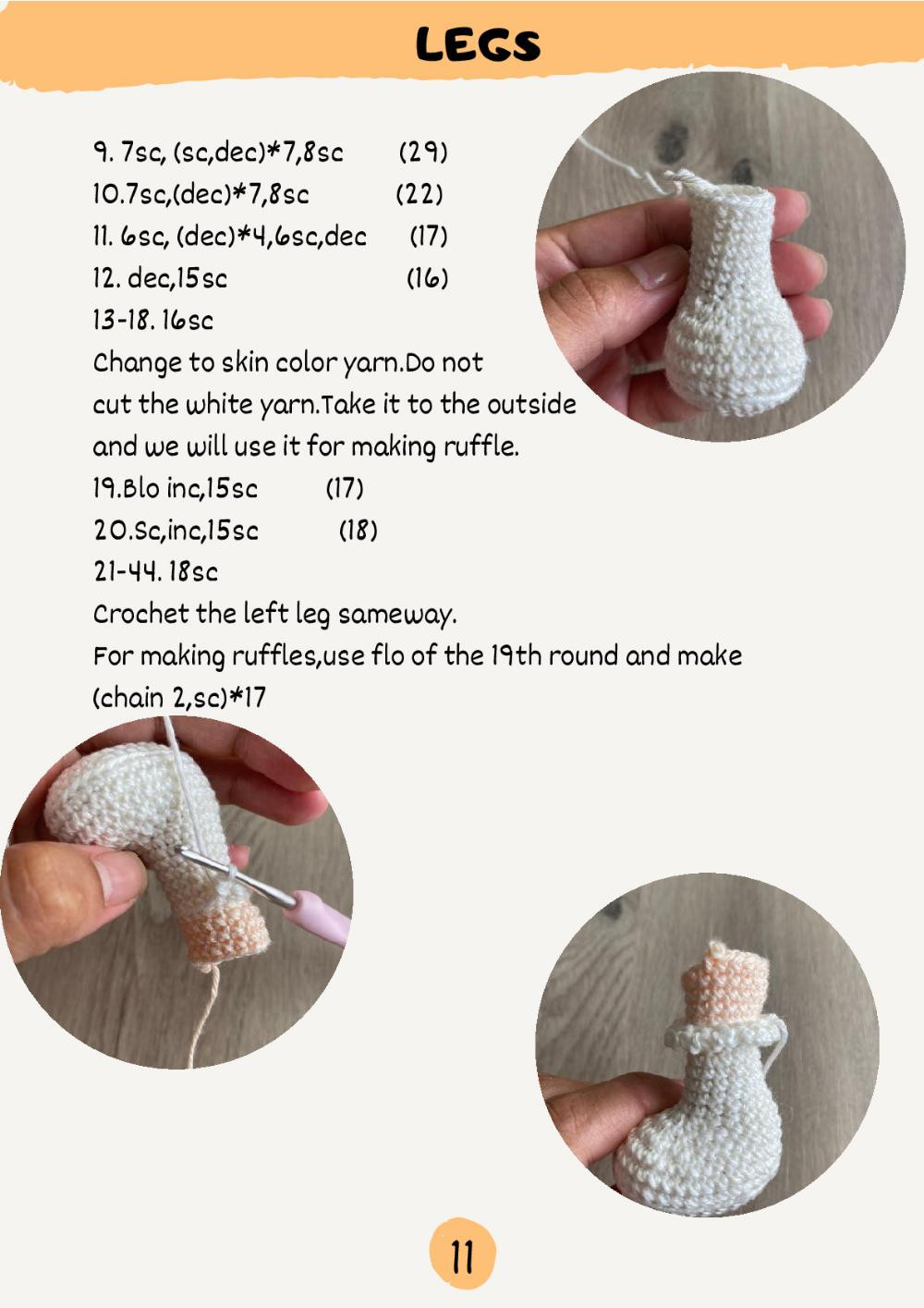 MOMO DOLL crochet PATTERN