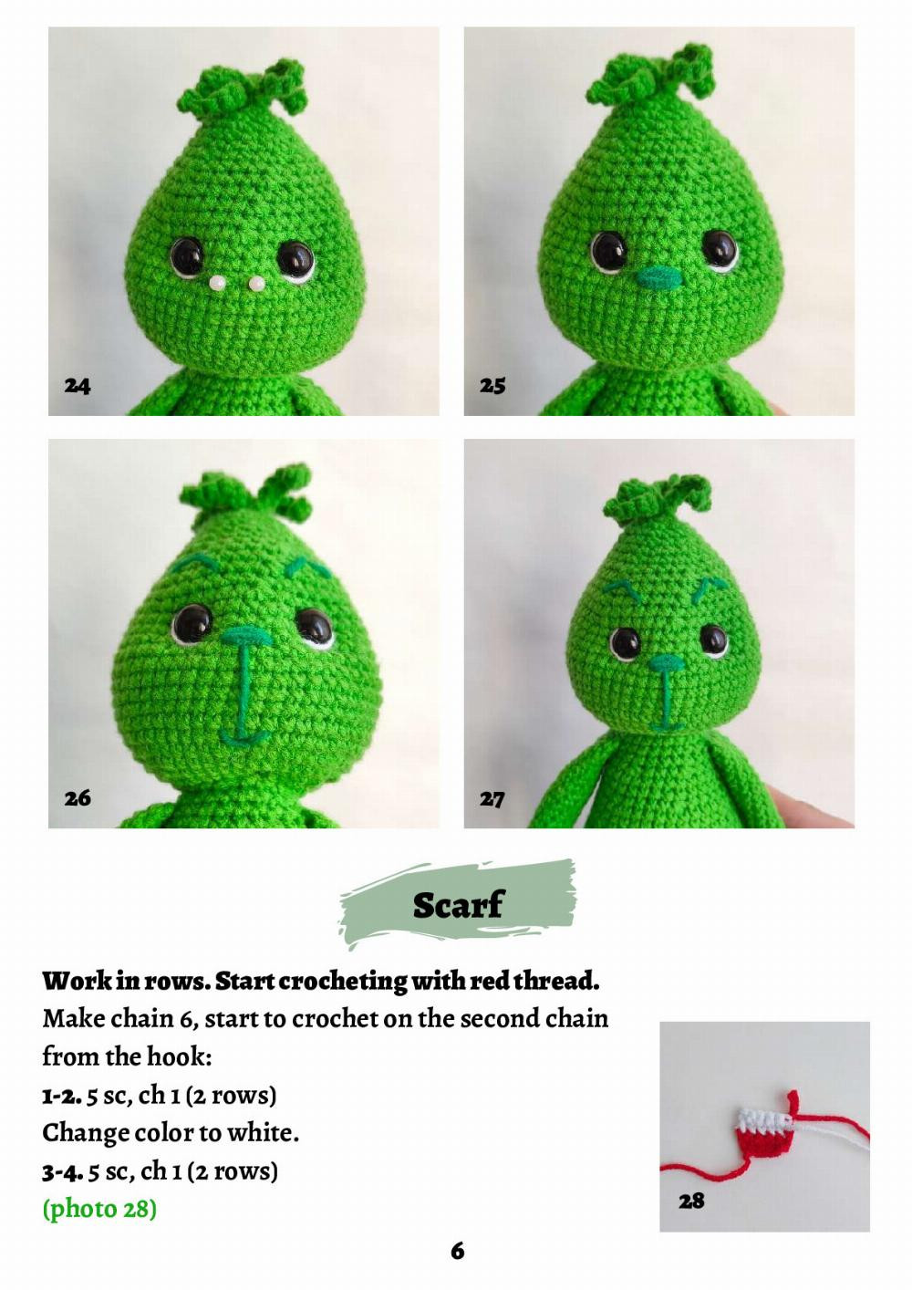 Mr Ginch Crochet pattern