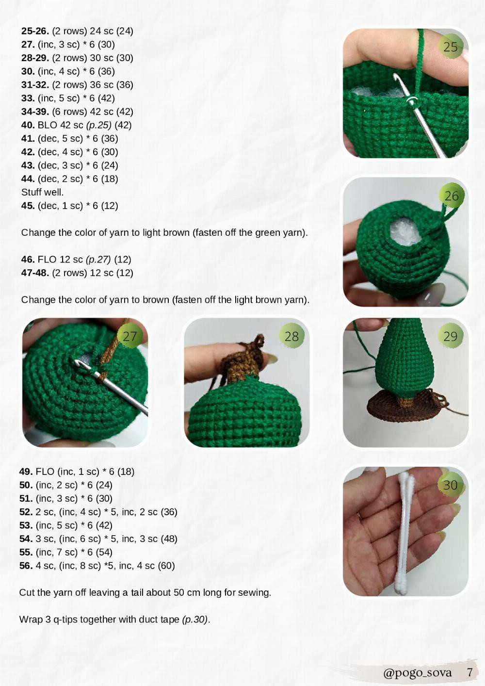 Mr. Grinch PDF crochet pattern