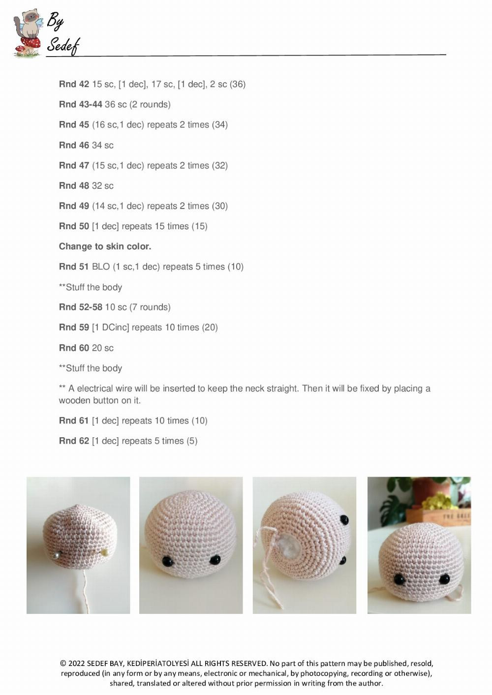 Mushroom Fairy Suns crochet pattern