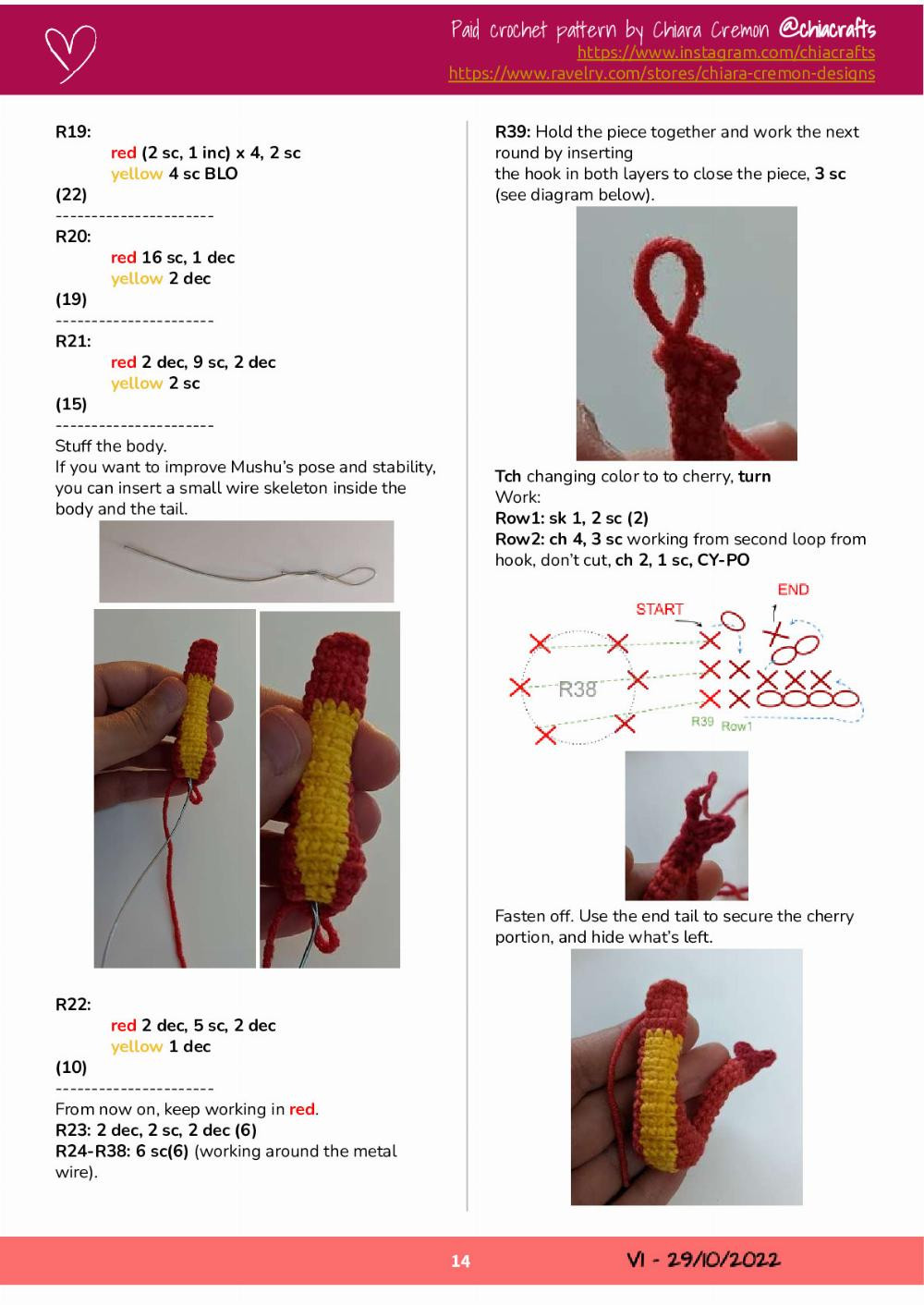 mushu crochet pattern