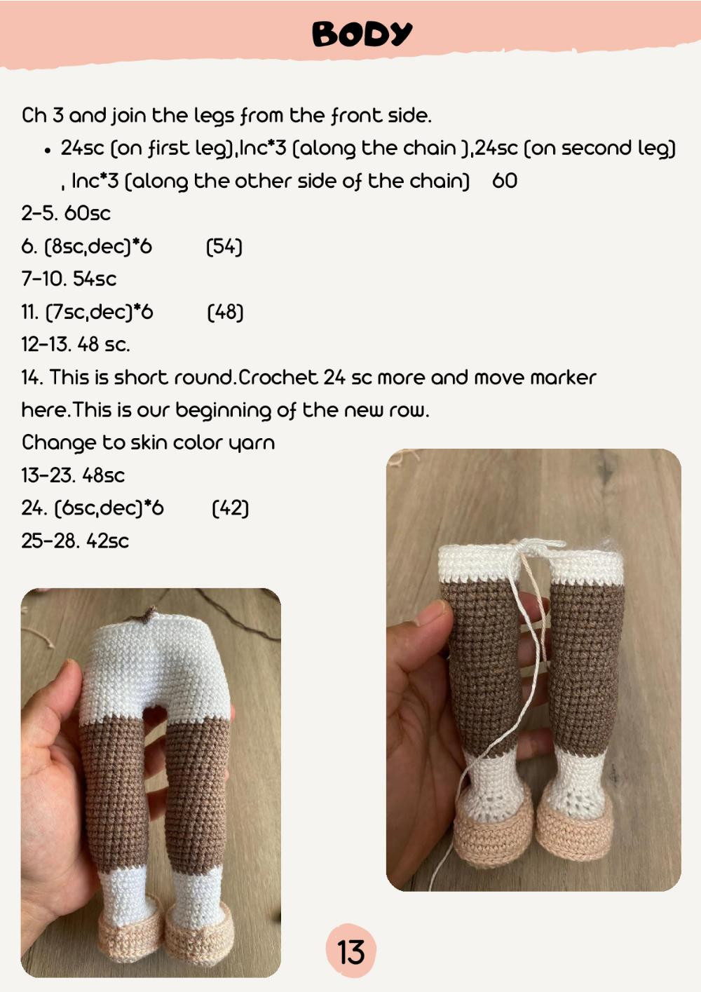 NAOMİ DOLL crochet  PATTERN