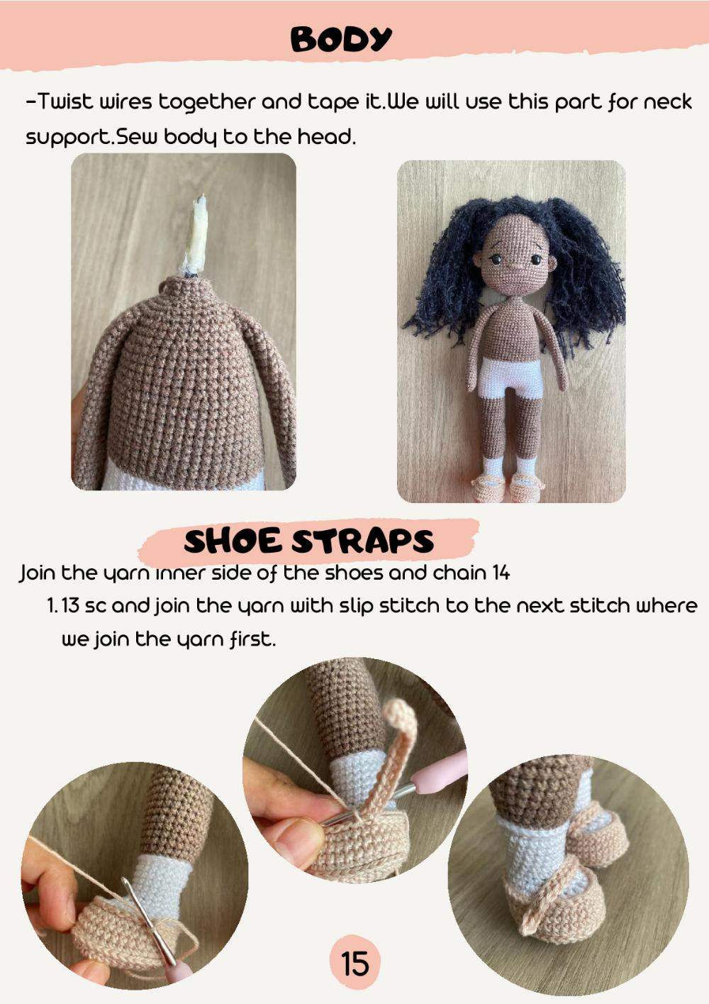 NAOMİ DOLL crochet  PATTERN