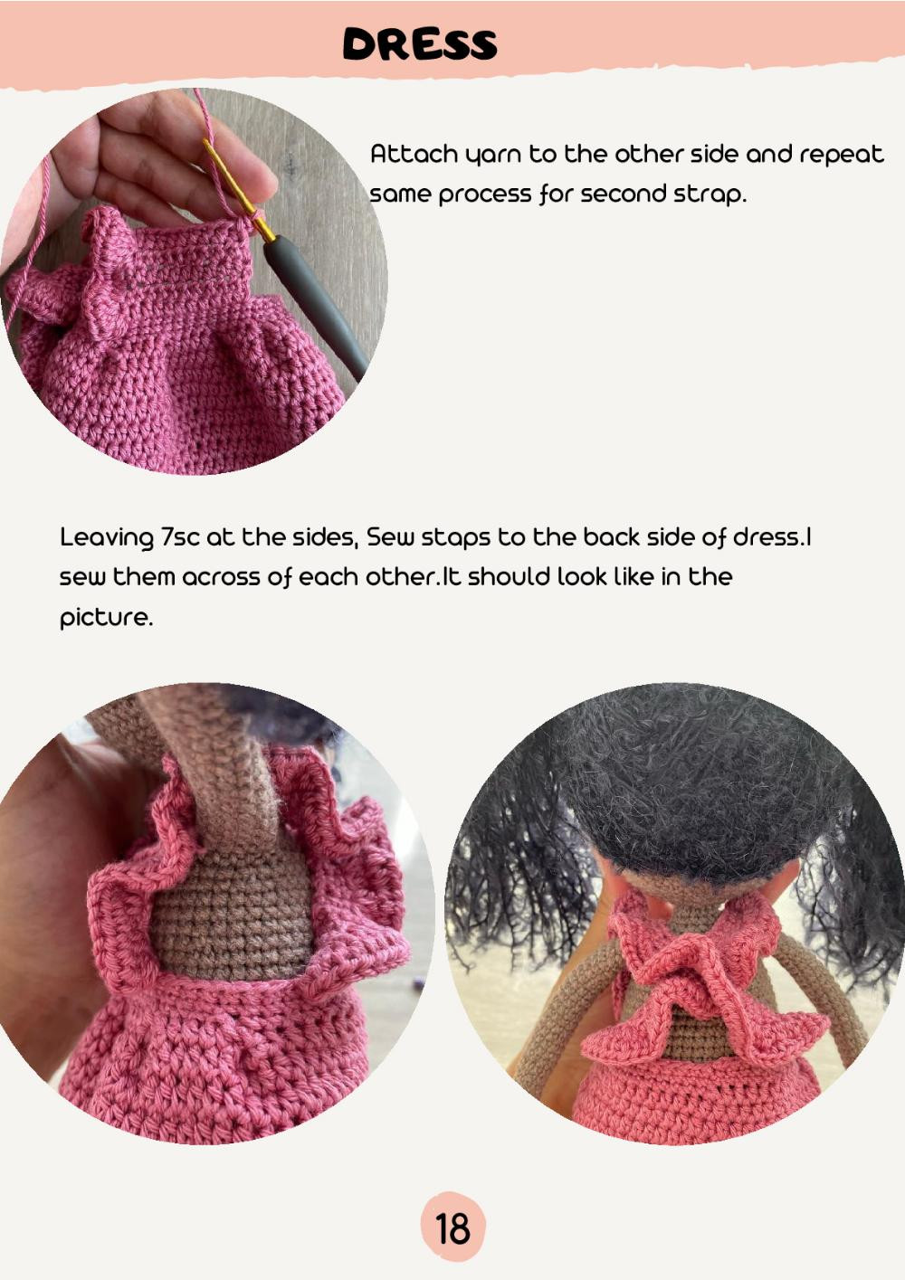 NAOMİ DOLL crochet  PATTERN