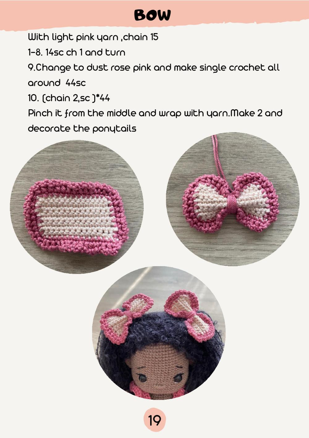 NAOMİ DOLL crochet  PATTERN