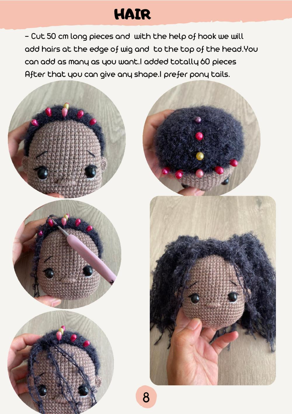 NAOMİ DOLL crochet  PATTERN