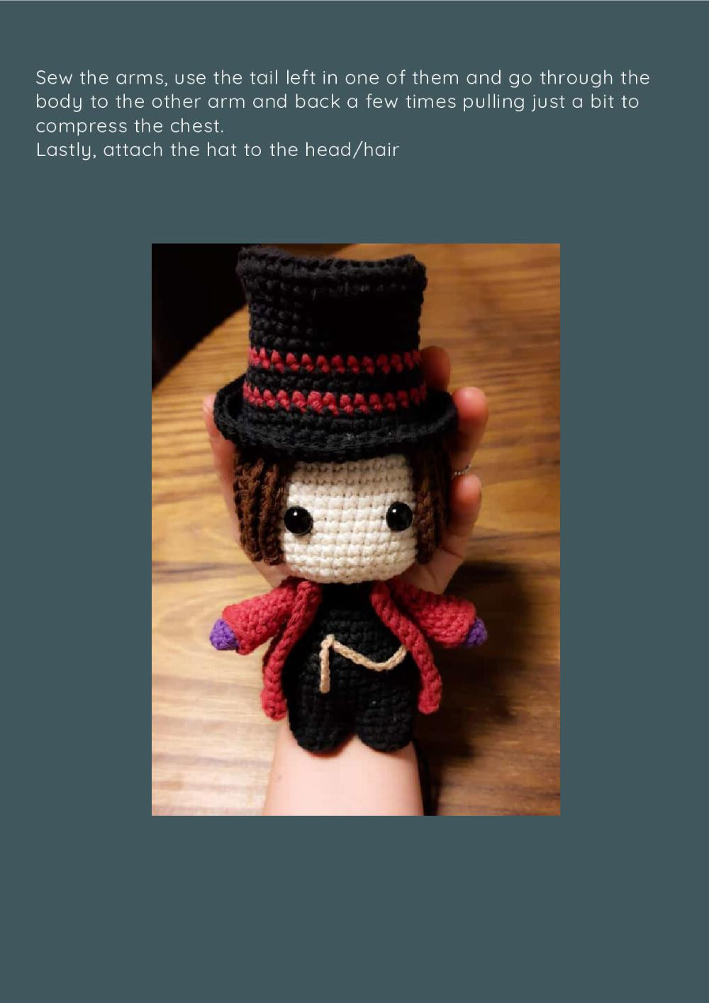 NIGHTCRAFT CROCHET PATTERN WILLY WONKA