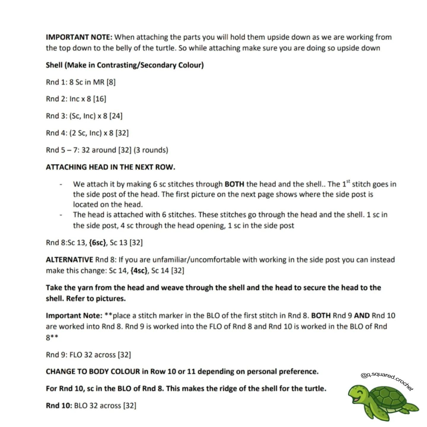 no sew taylor the turtle free pattern