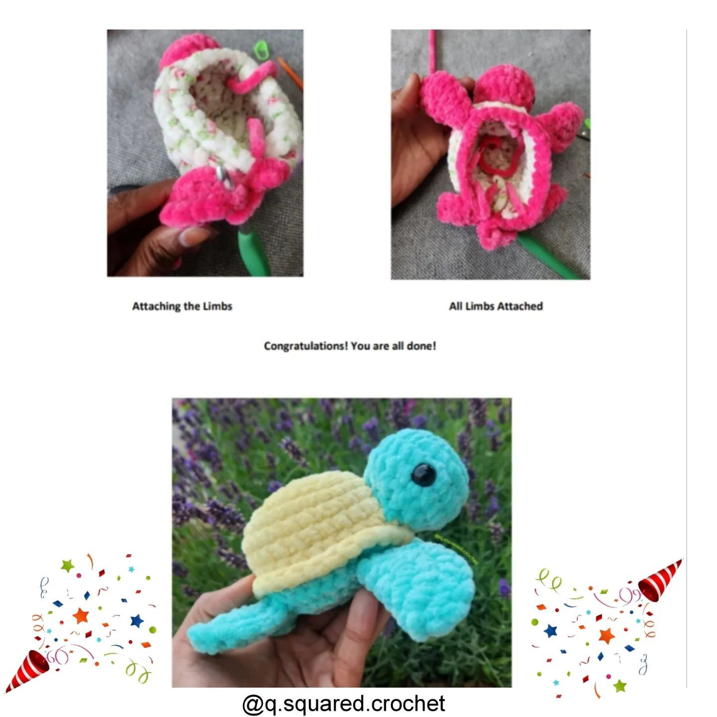no sew taylor the turtle free pattern