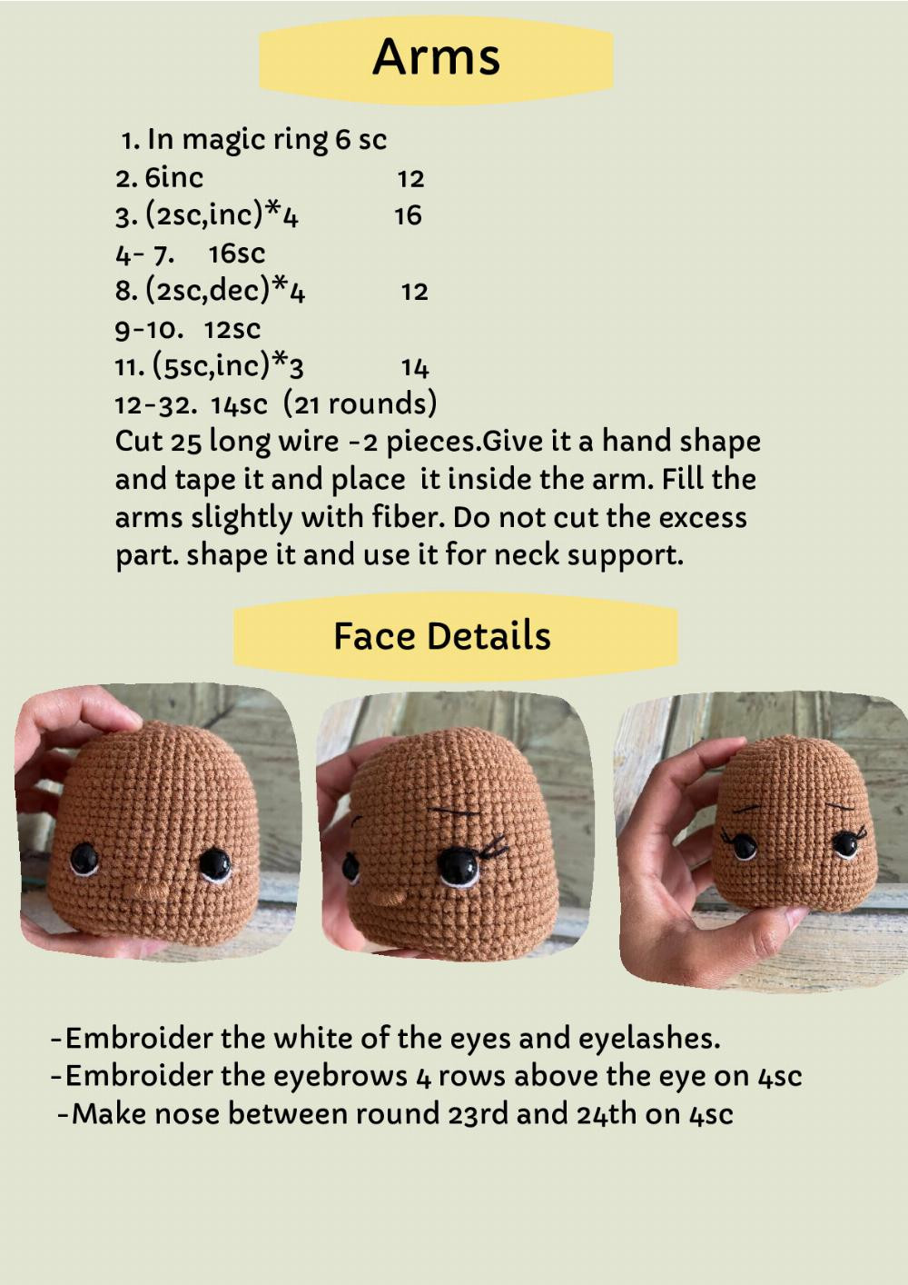 NORA crochet pattern