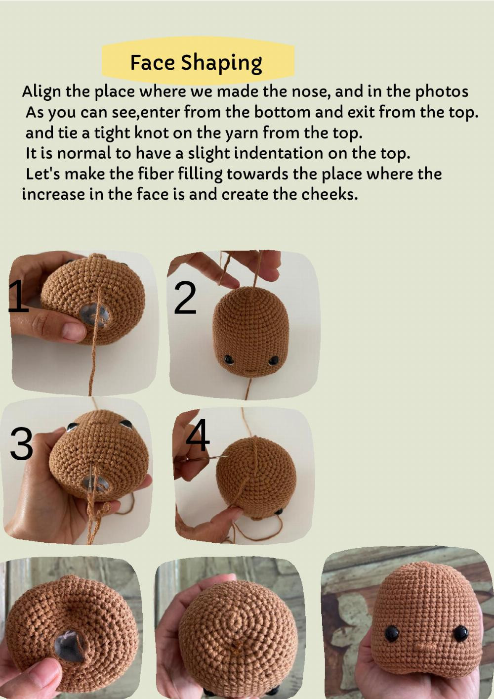 NORA crochet pattern