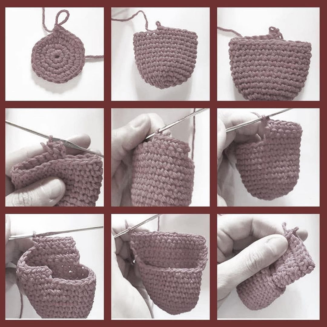 nordic christmas stocking crochet pattern
