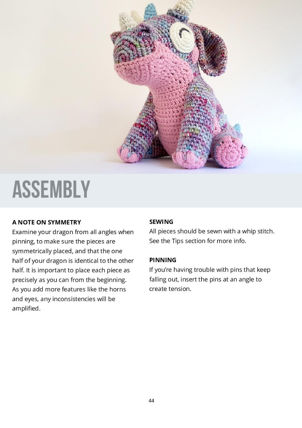 orbit the dragon crochet pattern