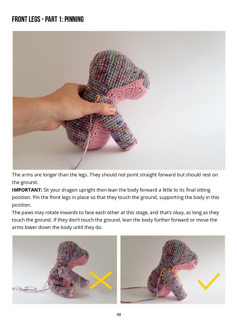 orbit the dragon crochet pattern