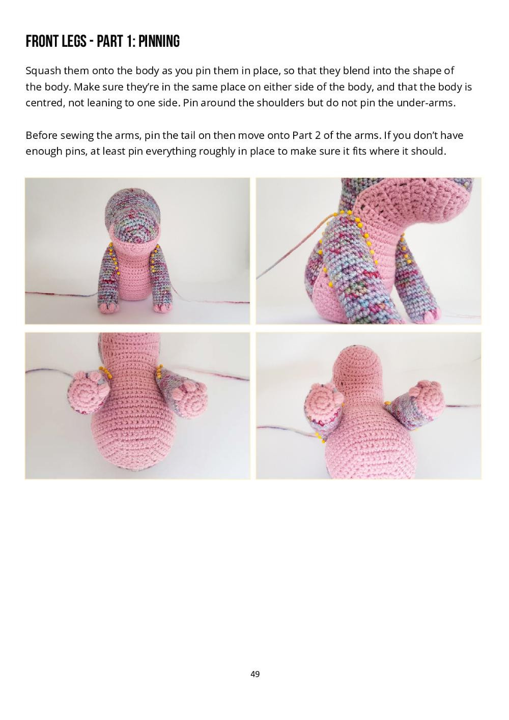 orbit the dragon crochet pattern