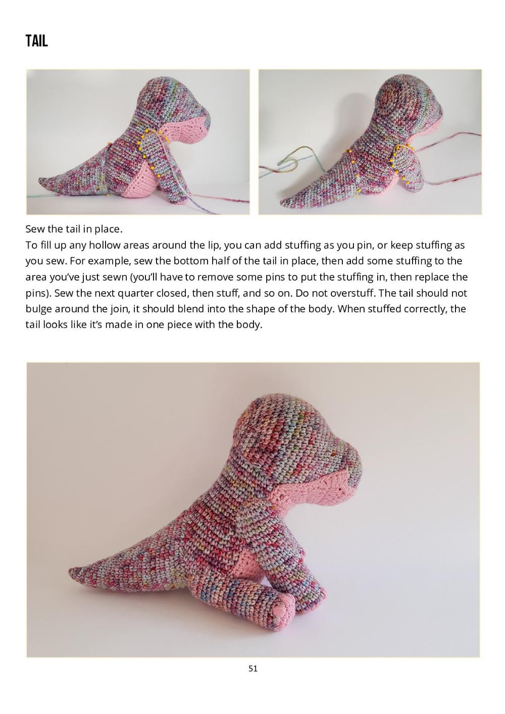 orbit the dragon crochet pattern