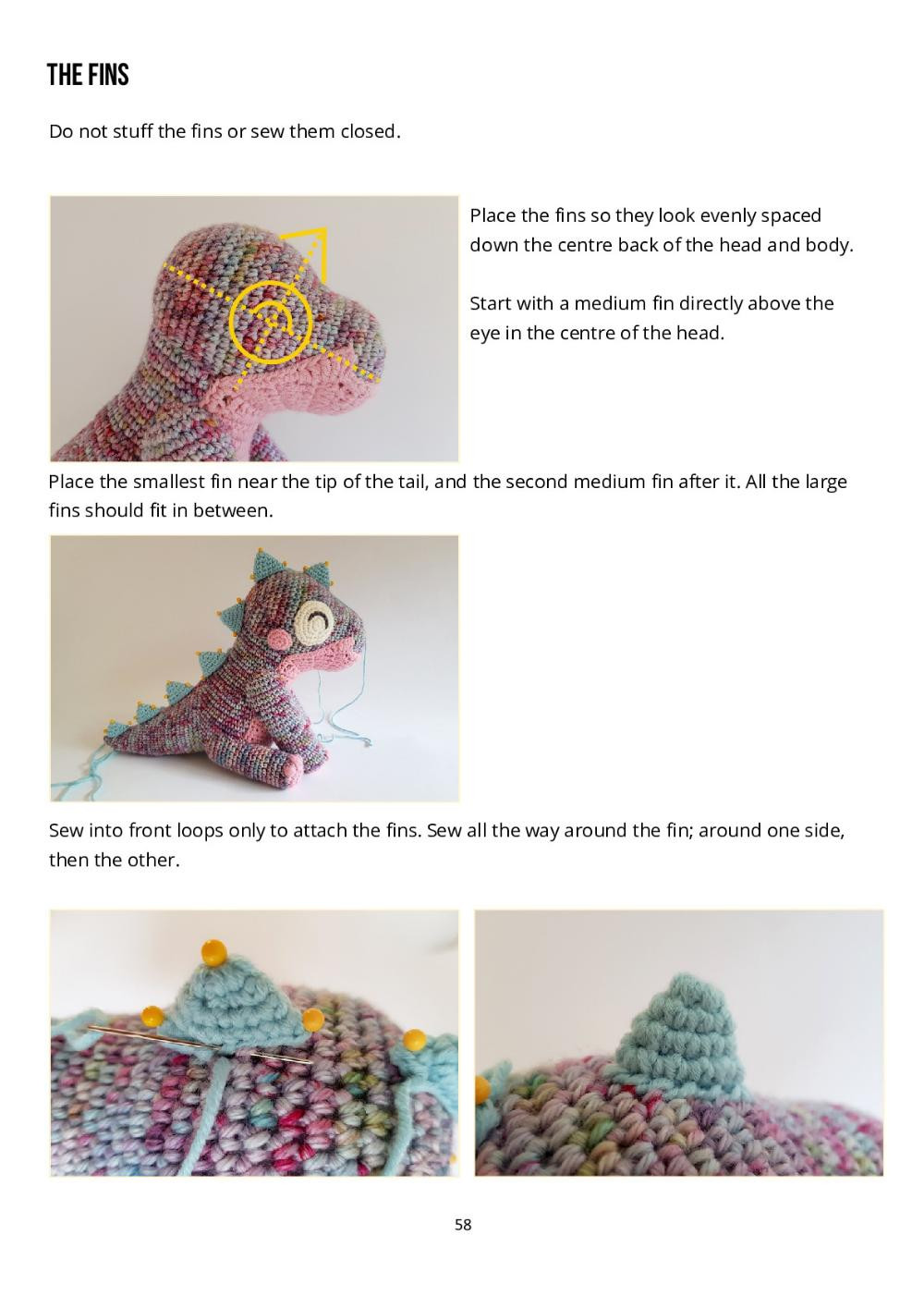 orbit the dragon crochet pattern