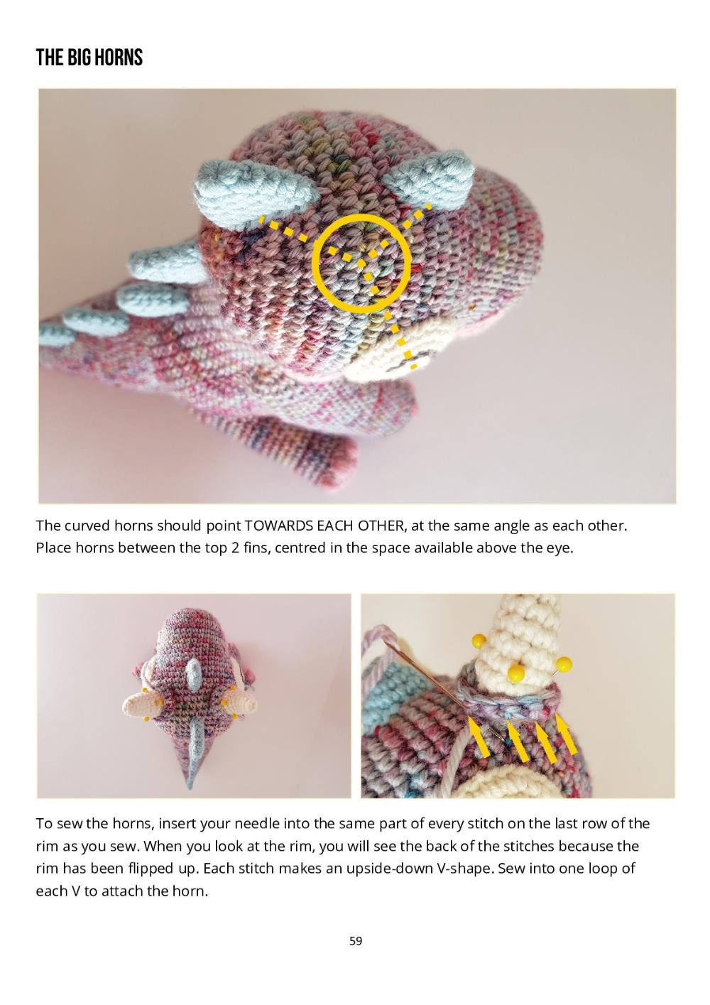 orbit the dragon crochet pattern