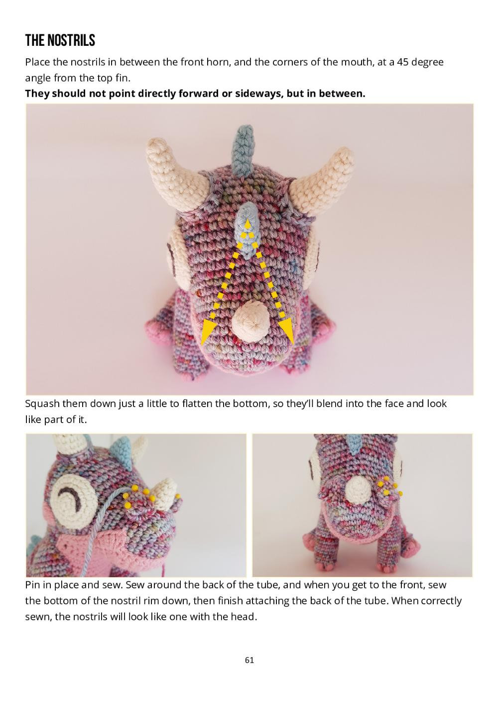 orbit the dragon crochet pattern