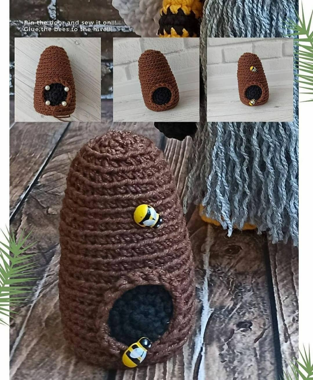 pattern bee hive crochet