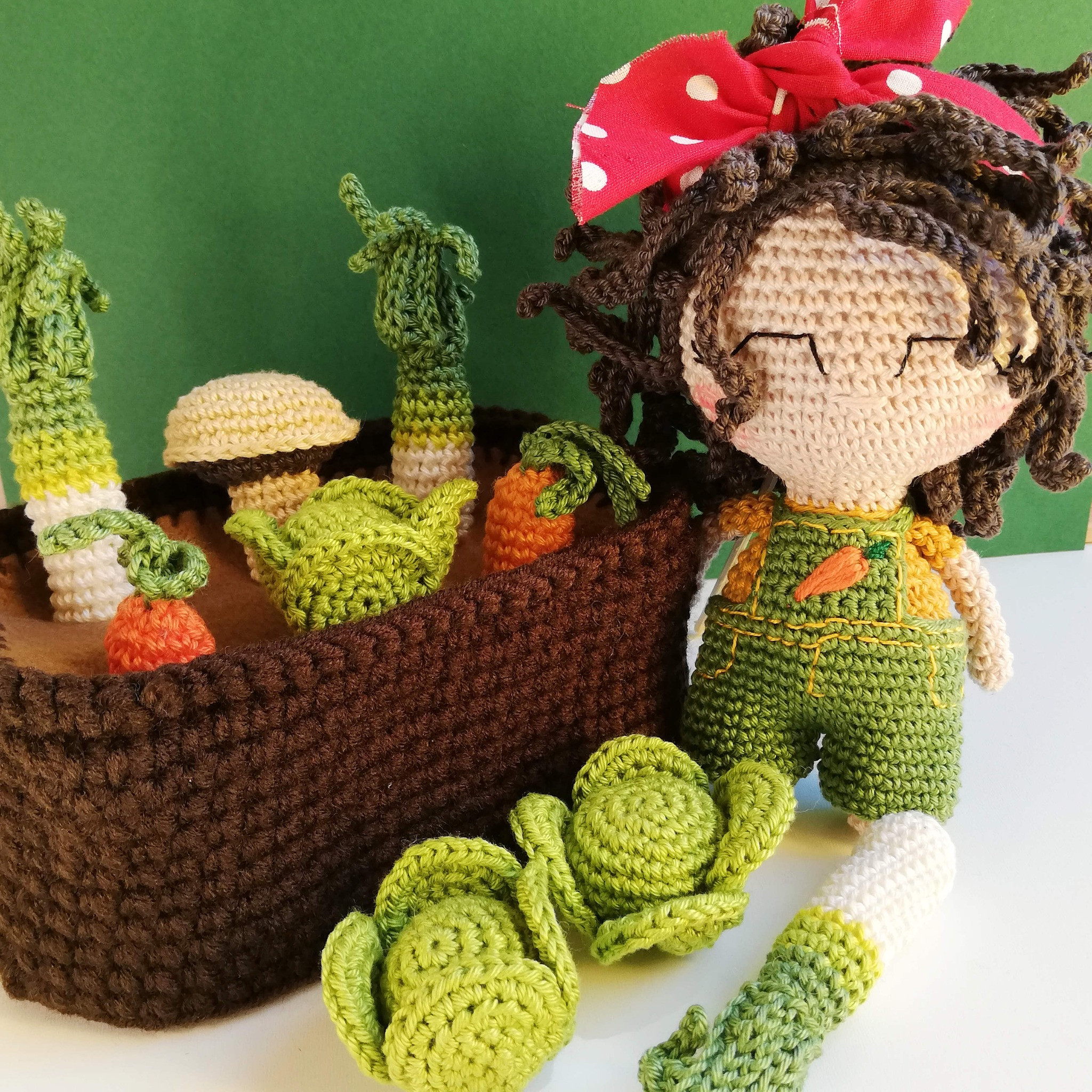 poppy crochet design free pattern cabbage
