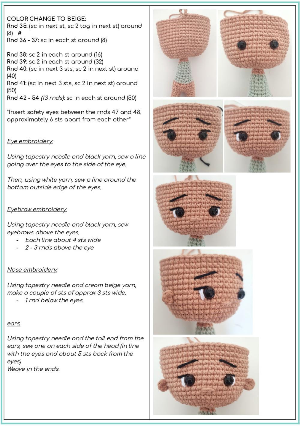 poppy crochet pattern