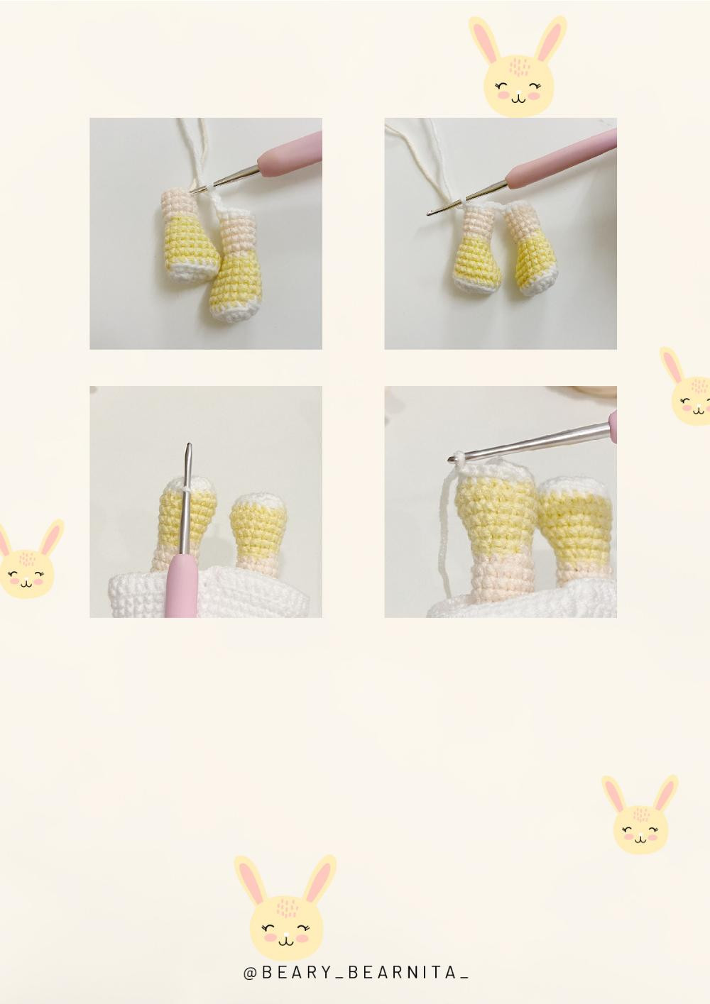 RABBIT DOLL crochet pattern