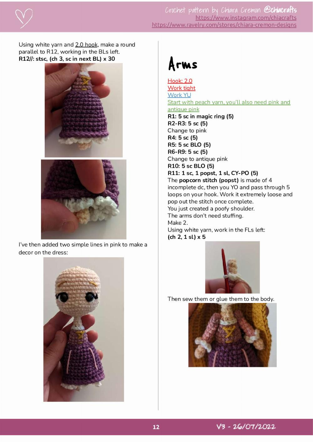 Rapunzel Crochet Pattern