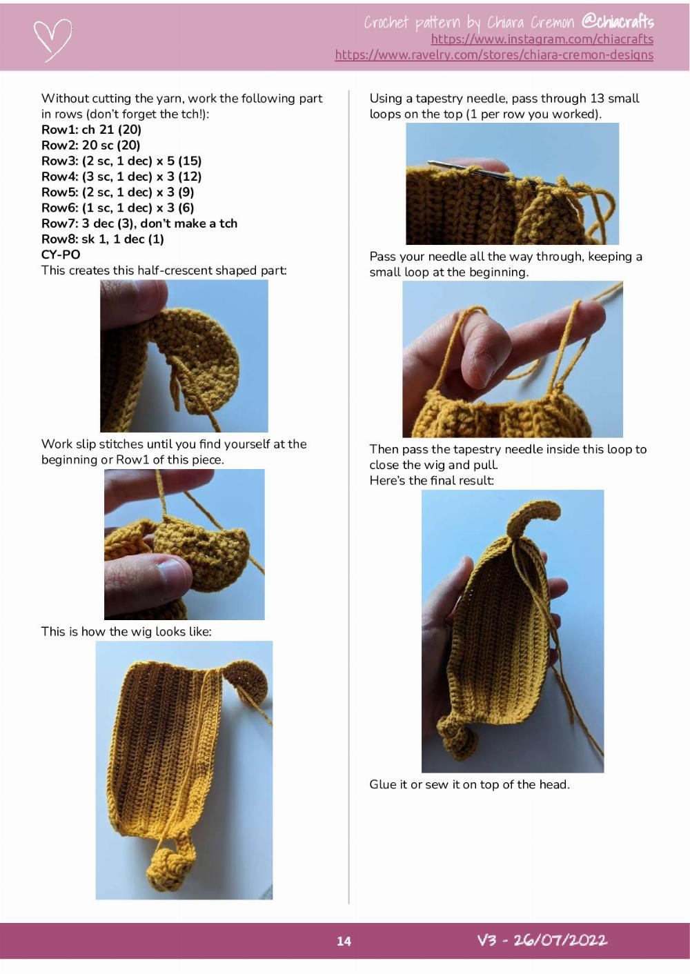 Rapunzel Crochet Pattern