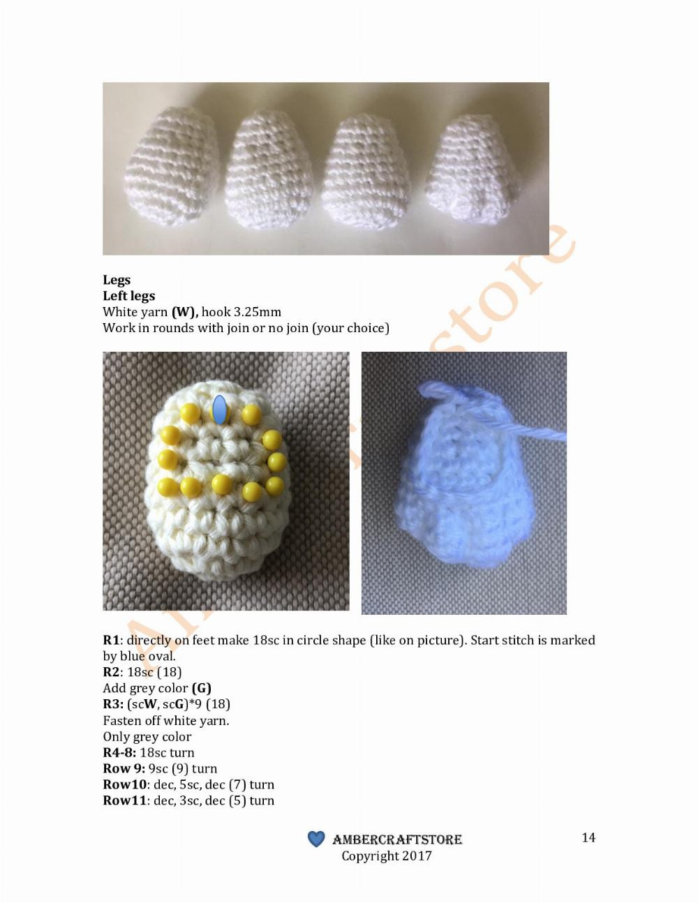 Rocky crochet Pattern